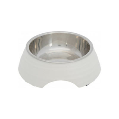 Trixie Comedouro Prata e Branco 0,3Lt