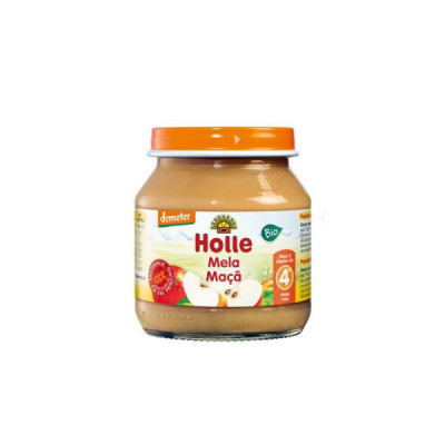 Holle Bio Puré Maça +4M 125g