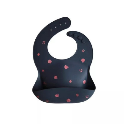 Mushie Babete Silicone Azul Conchas +6M