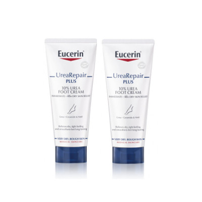 7275081 Eucerin UreaRepair PLUS 10% Creme de Pés Duo Preço Especial