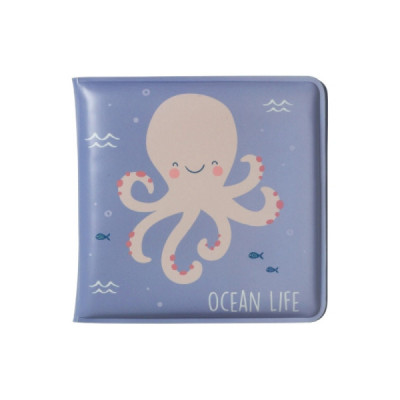 Saro Livro de Banho Azul Polvo +6M