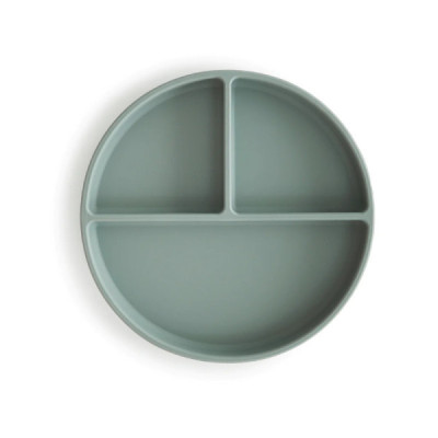 Mushie Prato Compartimentos Silicone Verde +6M | Farmácia d'Arrábida