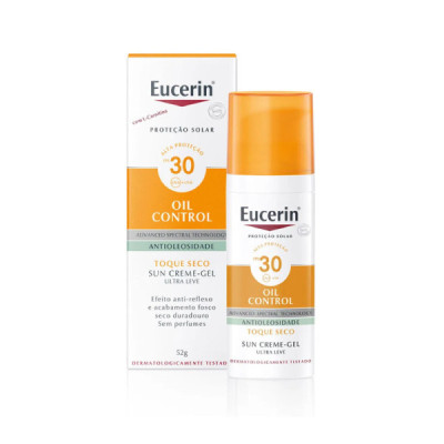 Eucerin Sun Oil Control Creme-Gel FPS30 50ml | Farmácia d'Arrábida