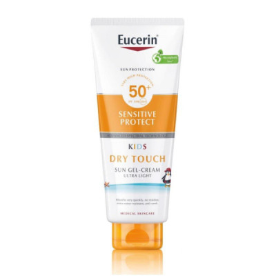 Eucerin Sun Kids Sensitive Protect Gel-Creme FPS50+ 400ml | Farmácia d'Arrábida