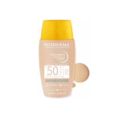 Bioderma Photoderm NUDE Touch Mineral Muito Claro FPS50+ 40ml