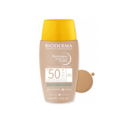 Bioderma Photoderm NUDE Touch Mineral Bronze FPS50+ 40ml