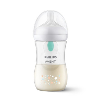 7289041 Philips Avent Natural Response AirFree Biberão Estrelas 3-6M 260ml