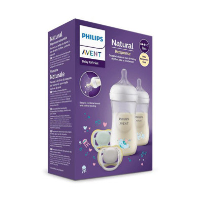 Philips Avent Natural Response Baby Gift Set +1M | Farmácia d'Arrábida