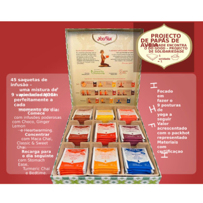 Yogi Tea Bio Selection Box Saquetas x45 | Farmácia d'Arrábida