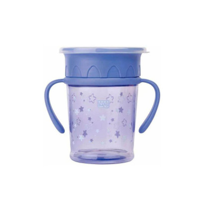 Saro Copo Anti-Gotas 360º Azul +6M
