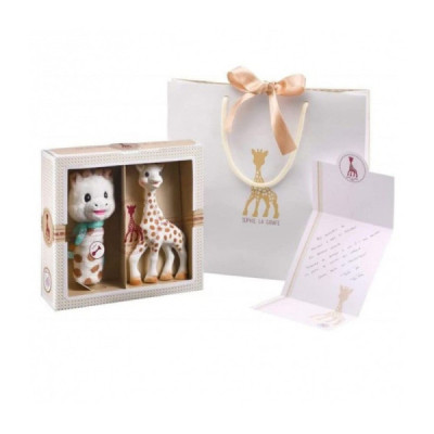 Sophie La Girafe Roca Peluche + Girafa