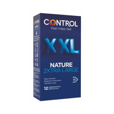 Control Nature XXL 2Xtra Large Preservativos x12 | Farmácia d'Arrábida