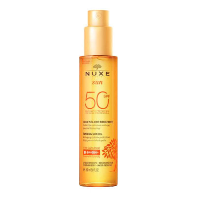 Nuxe Sun Óleo Bronzeador FPS50 150ml