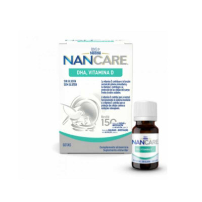 Nancare DHA Vitamina D Gotas 10ml | Farmácia d'Arrábida