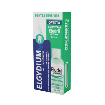 Elgydium Dentes Sensíveis Gel Dentífrico Oferta Eludril Sensitive Colutório é um pack composto por: Elgydium Dentes Sensíveis (7