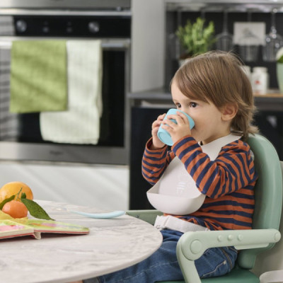 Chicco Mini Copo Silicone Rosa +6M