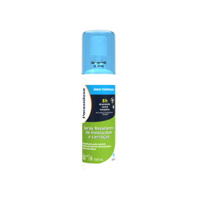 Parasidose Spray Repelente Mosquitos Áreas Temperadas 100ml | Farmácia d'Arrábida