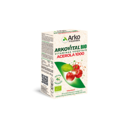 Arkovital Acerola 1000 Comprimidos x30 | Farmácia d'Arrábida