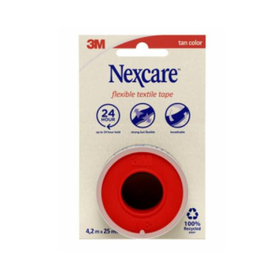 Nexcare Fita Adesiva Flexível 4,2mx2,5cm