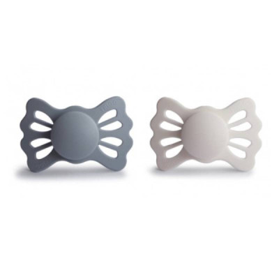 Frigg Lucky Chupetas Silicone Great Gray e Silver Gray 6-18M