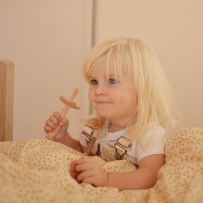 Mushie Escova de Dentes Didática Blush