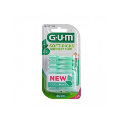 Gum Soft-Picks Comfort Flex Mint x40 | Farmácia d'Arrabida