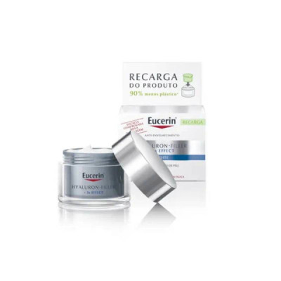 7252890 Eucerin Hyaluron-Filler 3x Effect Recarga Creme de Noite 50ml