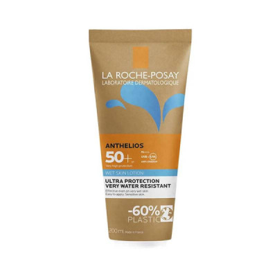 La Roche-Posay Anthelios Wet Skin FPS50+ 200ml | Farmácia d'Arrabida