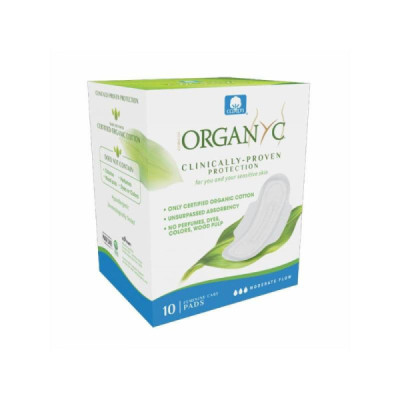 Organyc Penso Higiénico Moderado x10