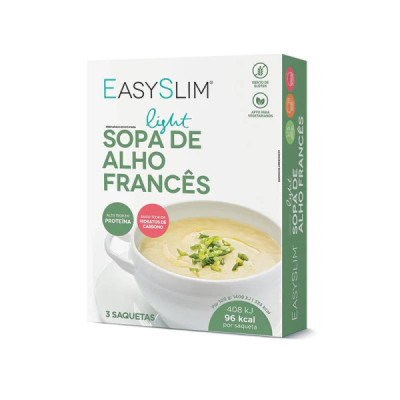 Easyslim Sopa Light de Alho Francês Saquetas 3x29g | Farmácia d'Arrábida