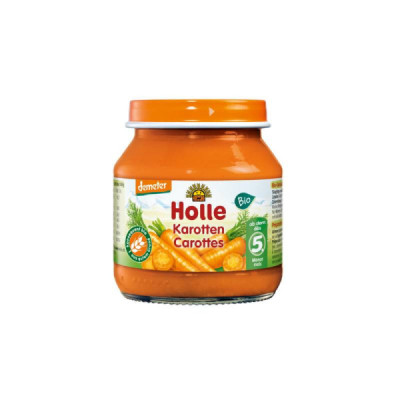 Holle Bio Puré Cenoura +5M 125g