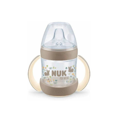 Nuk For Nature Biberão Sense Aprendizagem Bege +6M 150ml