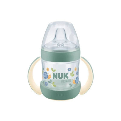 Nuk For Nature Biberão Sense Aprendizagem Verde +6M 150ml