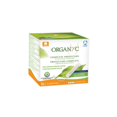 Organyc Tampão Super Plus com Aplicador x16