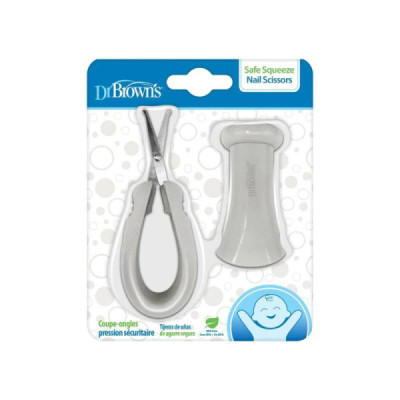 Dr. Brown\`s Tesoura de Unhas Ponta Segura