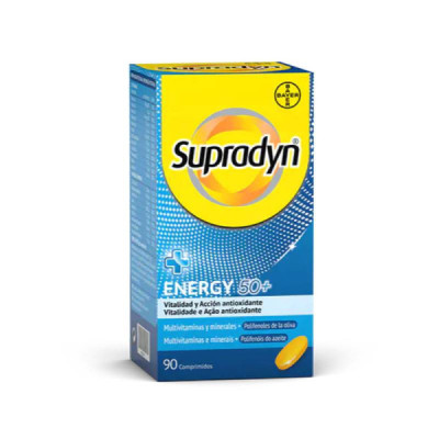 Supradyn Energy 50+ Comprimidos x90 | Farmácia d'Arrábida