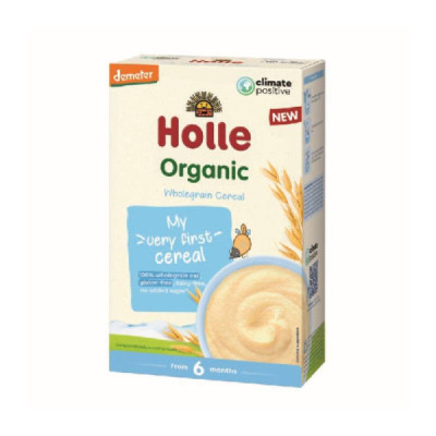 Holle Bio Papa Cereais Integrais Aveia +6M 250g