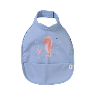 Saro Babete Impermeável Azul +6M