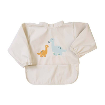 Saro Babete Impermeável com Mangas Bege +6M
