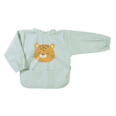 Saro Babete Impermeável com Mangas Verde +6M