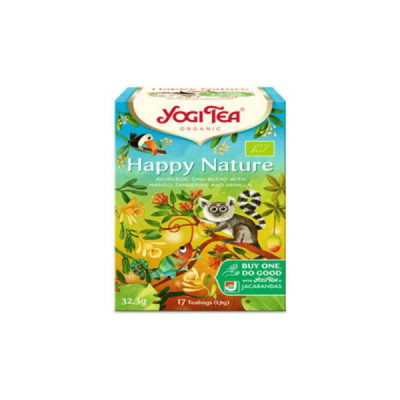 Yogi Tea Bio Chá Happy Nature Saquetas x17