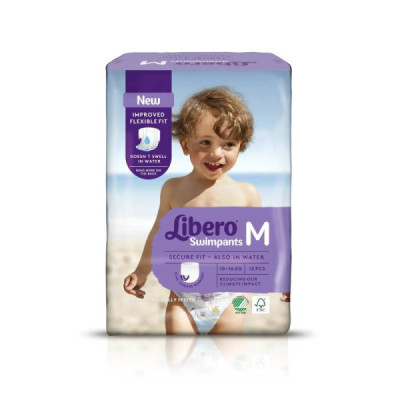 Libero Swimpants M 10-16Kg 12Unidades