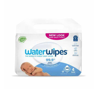 WaterWipes Toalhitas Bebé 4x60 | Farmácia d'Arrábida