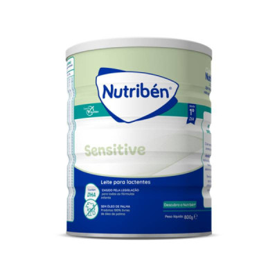Nutriben Sensitive Leite Lactentes +0M 800g | Farmácia d'Arrábida