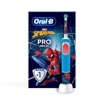 Oral-B PRO Kids3+ Spiderman Escova Elétrica Edição Especial | Farmácia d'Arrábida