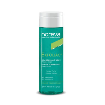 Noreva Exfoliac Gel de Limpeza Purificante 200ml Preço Especial | Farmácia d'Arrábida
