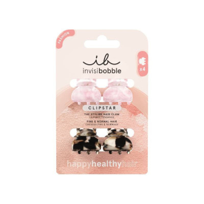 Invisibobble Clipstar Molas Cabelo Pequeno x4