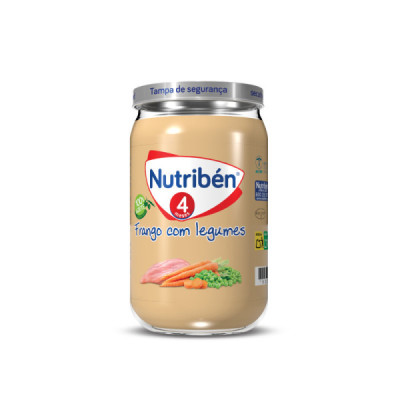 Nutribén Boião Frango com Legumes +4M 235g