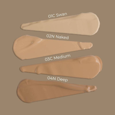 NAM Cosmetics Black Rose Be Cream 02N Naked 30ml