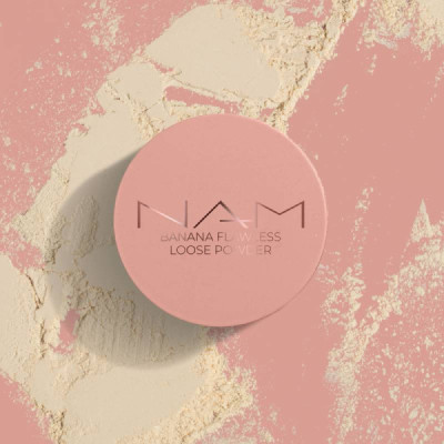 NAM Cosmetics Banana Flawless Loose Powder | Farmácia d'Arrábida